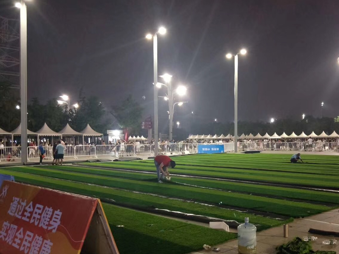 鸟巢我们来了，优世体育人造草足球场就在鸟巢旁！